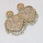 Silver handcrafted earrings