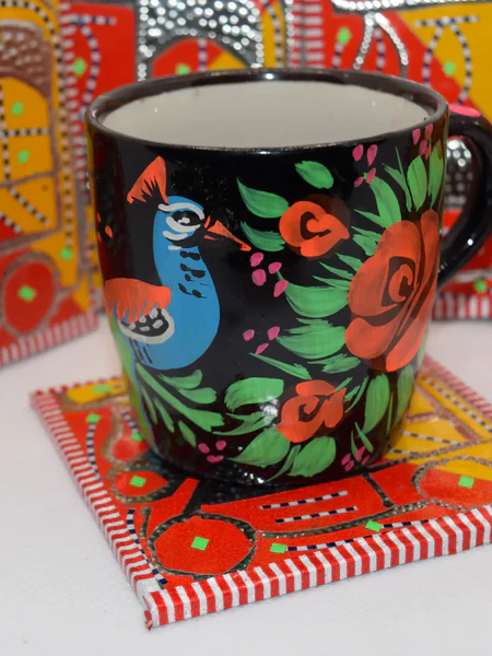 Tea Coaster Truck Art -01
