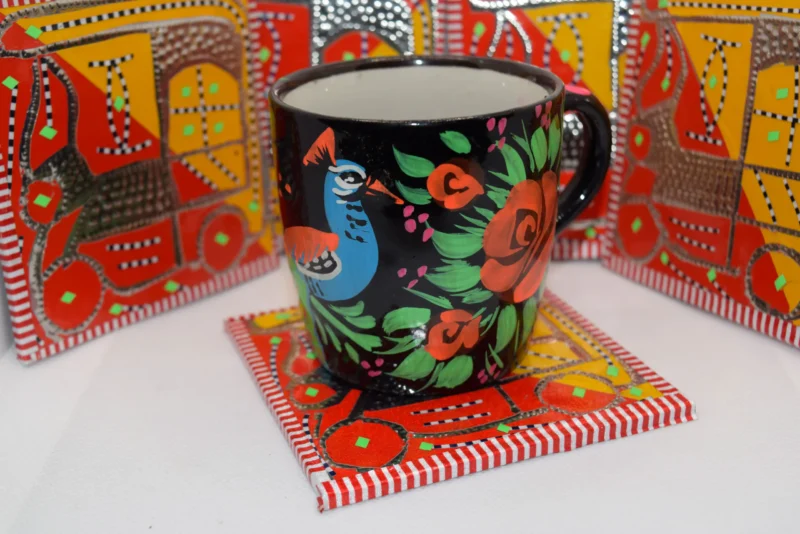 Tea Coaster Truck Art -01