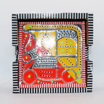 Tea Coaster Truck Art -01