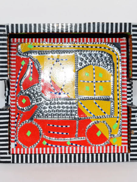 Tea Coaster Truck Art -01