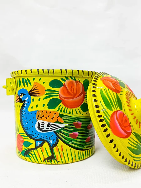 Truck Art Metal Milk Bucket (1)