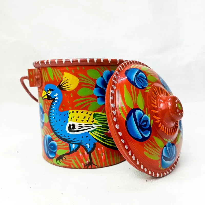 Truck Art Metal Milk Bucket (1)