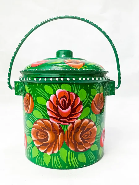 Truck Art Metal Milk Bucket (1)