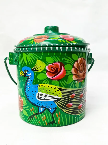 Truck Art Metal Milk Bucket (1)