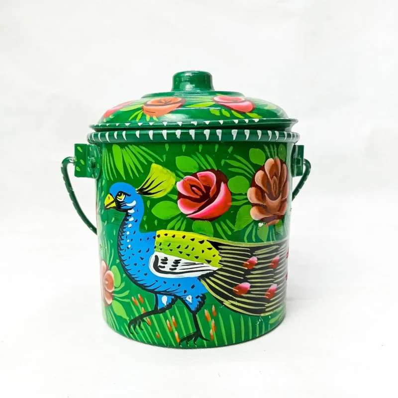 Truck Art Metal Milk Bucket (1)