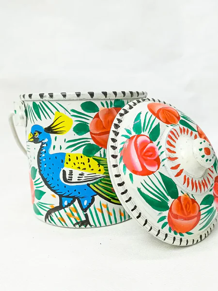 Truck Art Metal Milk Bucket (1)