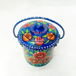 Truck Art Metal Milk Bucket (1)