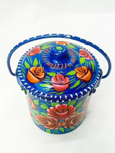 Truck Art Metal Milk Bucket (1)
