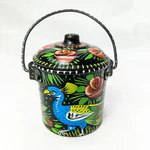 Truck Art Metal Milk Bucket (1)