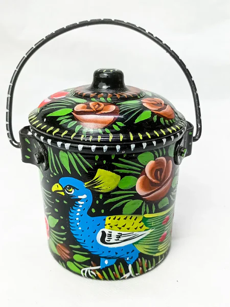 Truck Art Metal Milk Bucket (1)