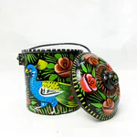 Truck Art Metal Milk Bucket (1)