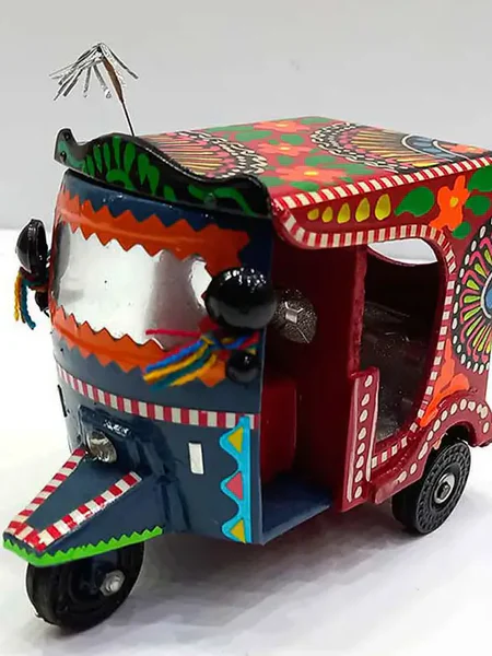 Truck Art Rickshaw (1) Auto Rickshaw Miniature