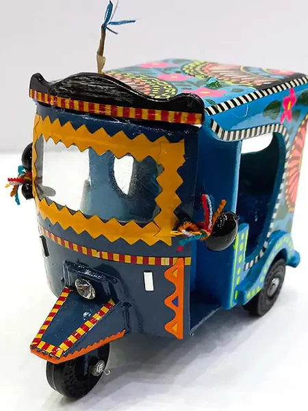 Truck Art Rickshaw (1) Auto Rickshaw Miniature