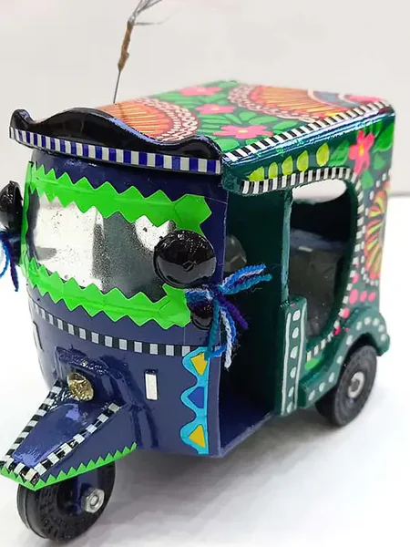 Truck Art Rickshaw (1) Auto Rickshaw Miniature