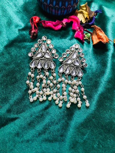 Unique Oxidized Earrings