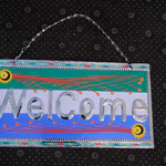Welcome Name Plate For Home