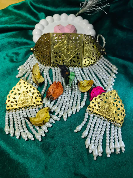 Traditional Afghani Jewellery - Rammal Set