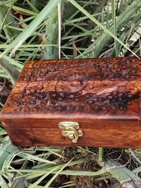 wooden jewelry box