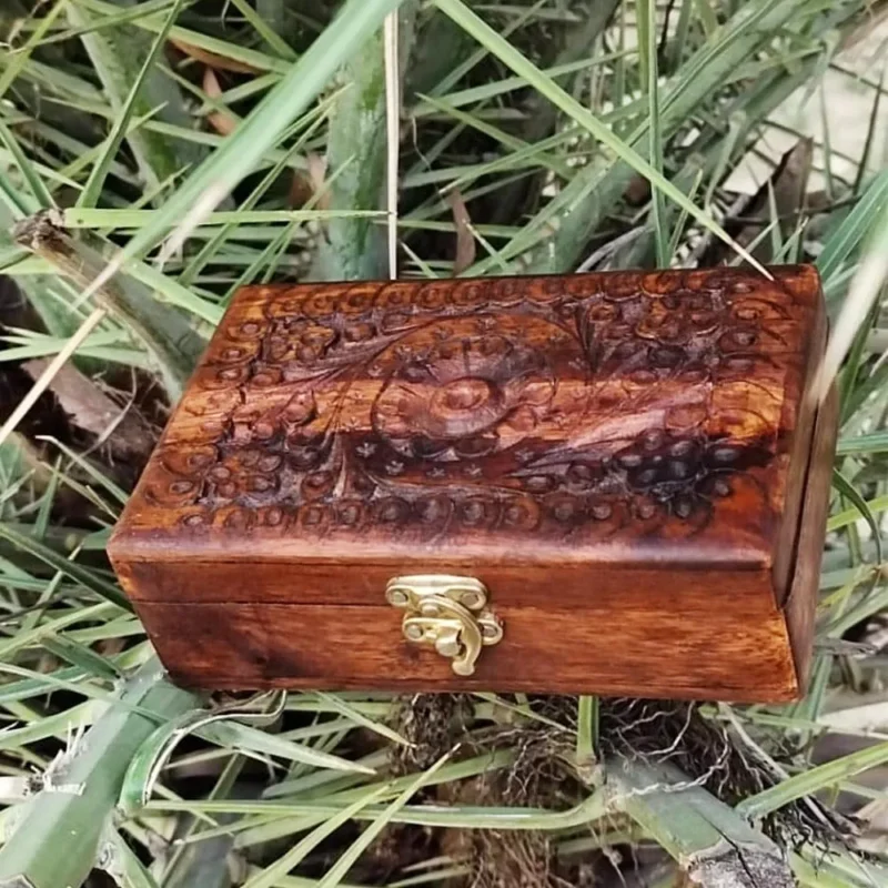 wooden jewelry box
