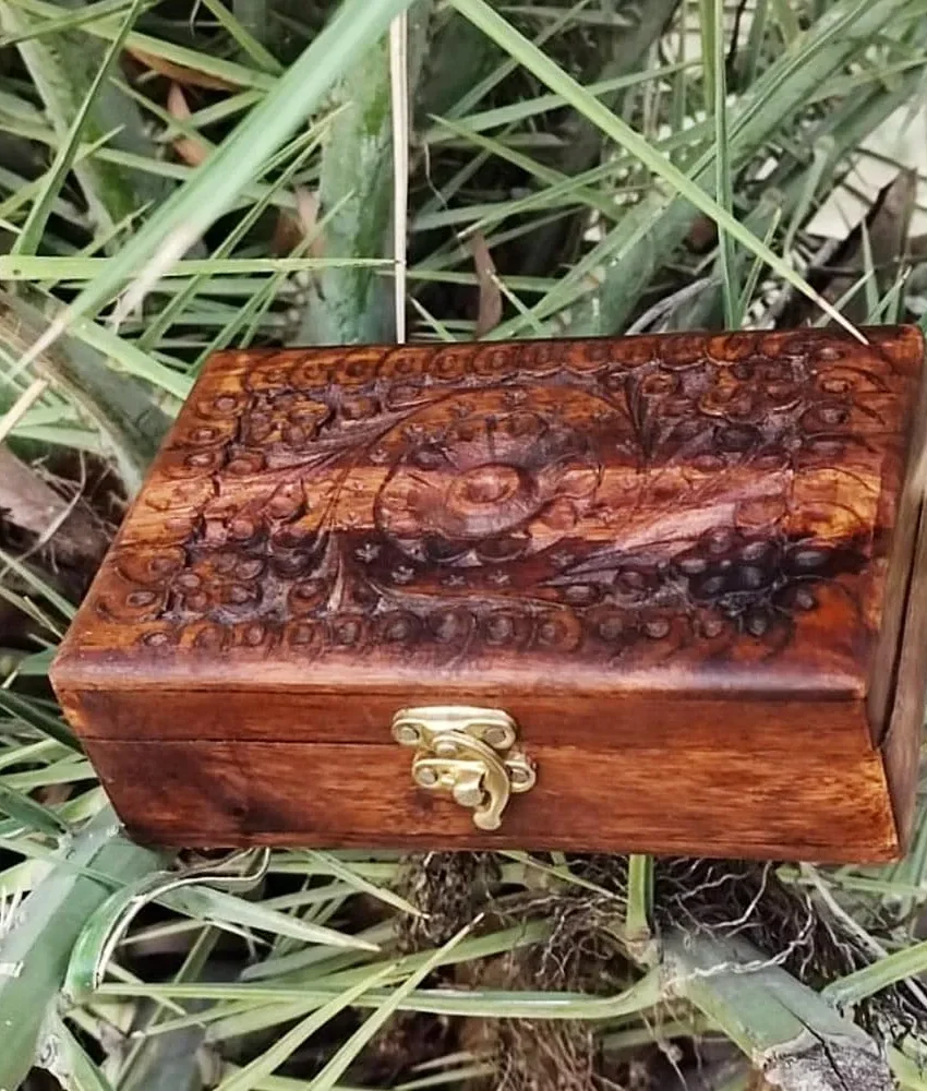 wooden jewelry box