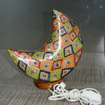 antique camel skin lamps