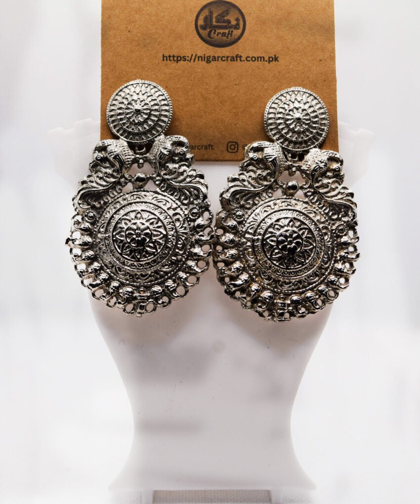 antique earrings silver