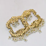 flower gajra earrings