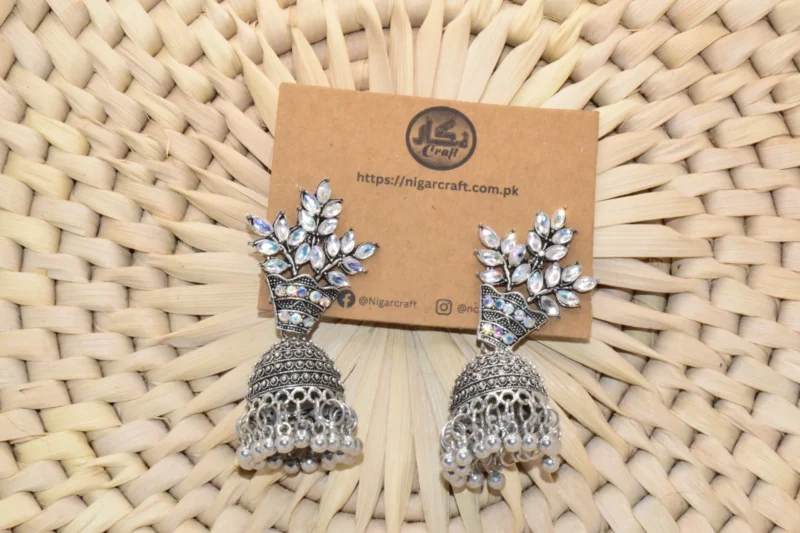 oxidized earrings design