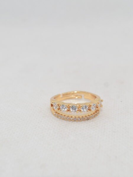 rose gold artificial rings