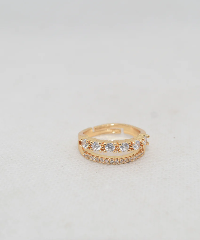 rose gold artificial rings