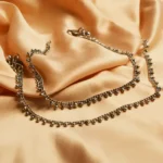 Simple Silver Anklets