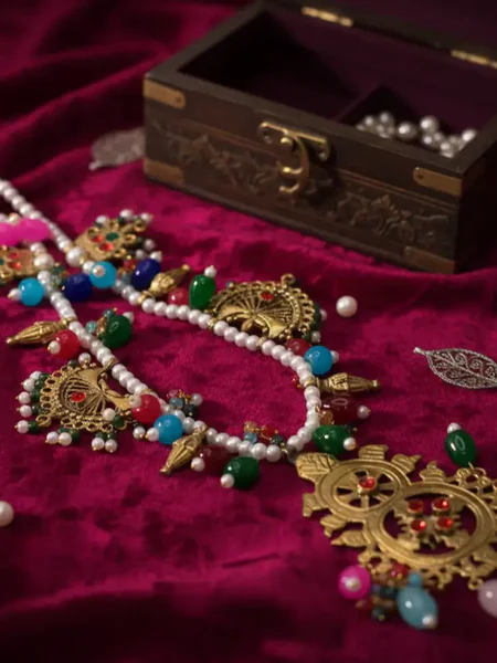 Antique Mala Designs In Gold