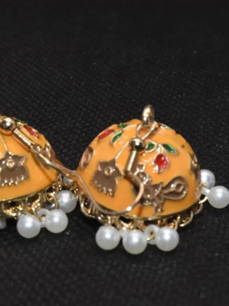 Small Jhumka Earrings Pakistan (5)