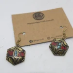 Cute Multicolor Afghani Earrings