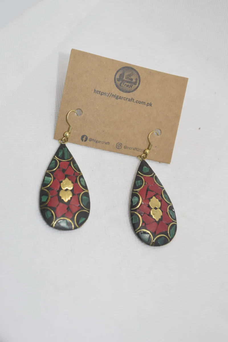 Golden Afghani Earrings