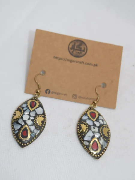 Afghani Earrings Cheap in Price