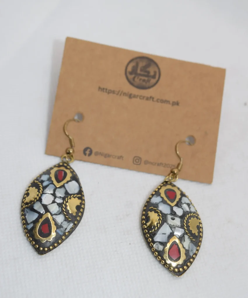 Afghani Earrings Cheap in Price