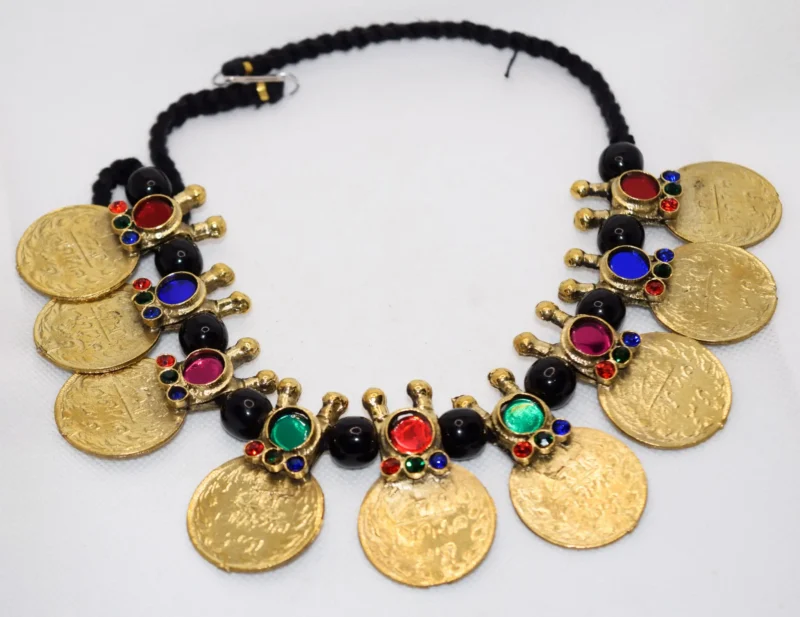 Afghan Coin Choker