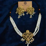 Fab Pearl Choker Necklace