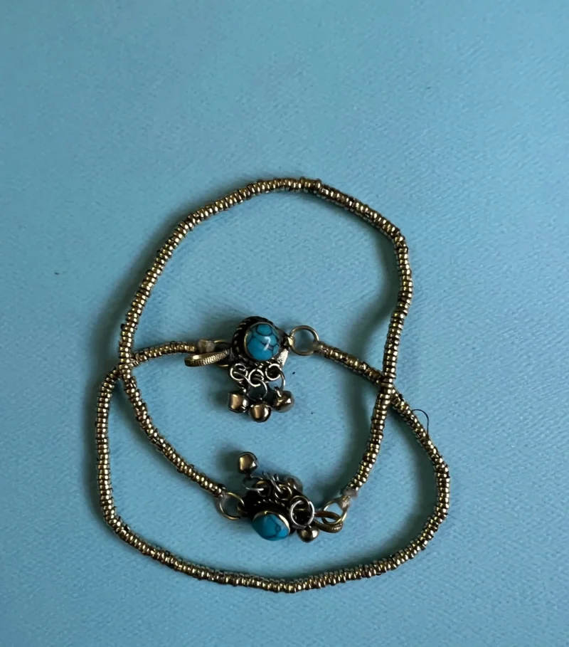 Gold Afghan Anklet (1)