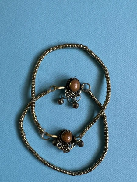 Gold Afghan Anklet (1)