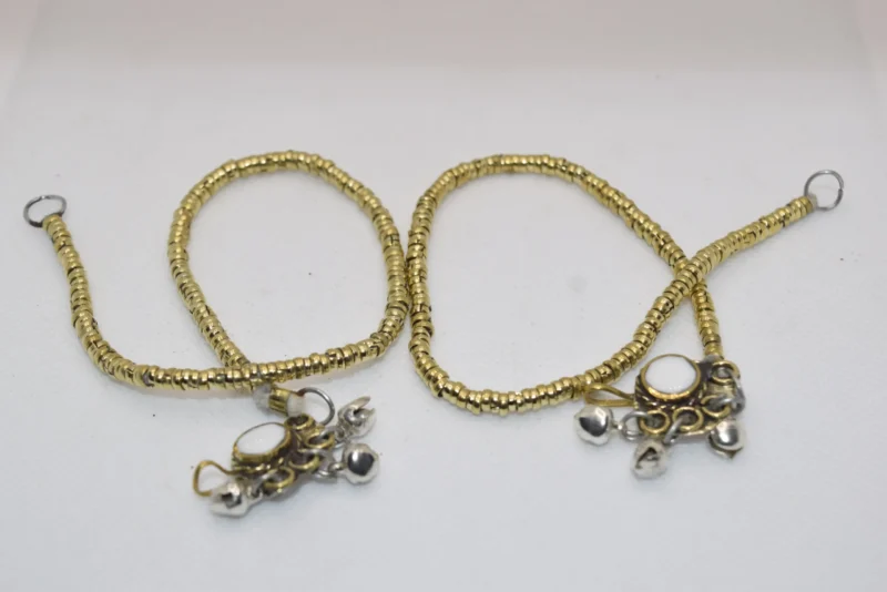 Gold Afghan Anklet (1)