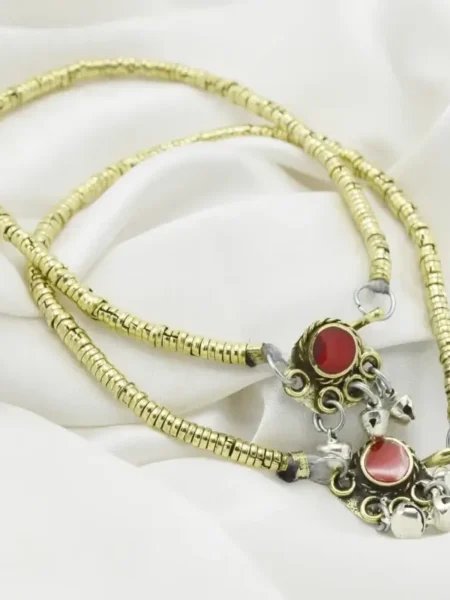 Gold Afghan Anklet (1)