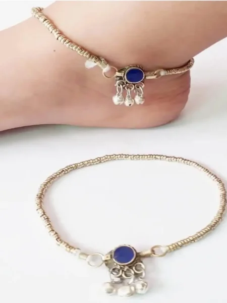 Gold Afghan Anklet (1)