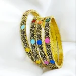 Gold Bangles Set Designs
