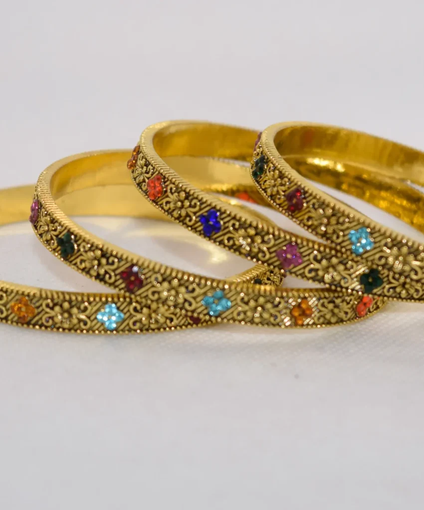 Gold Metal Bangles