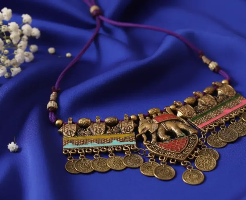 Gold Mughal Necklace