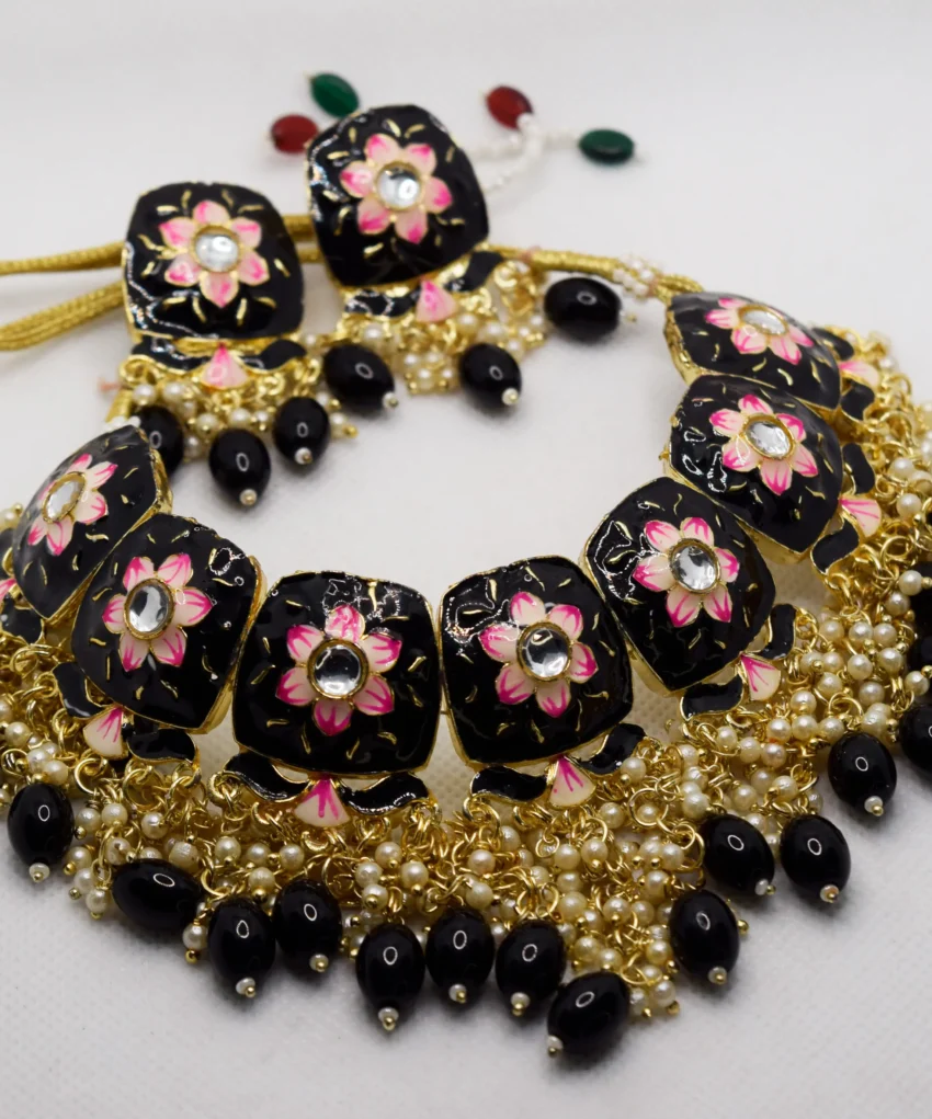 Kundan Choker Set Pakistan (1) Kundan Jewellery