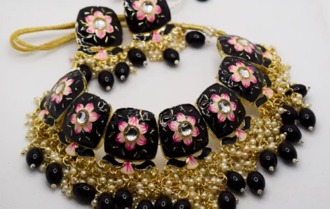 Kundan Choker Set Pakistan (1) Kundan Jewellery